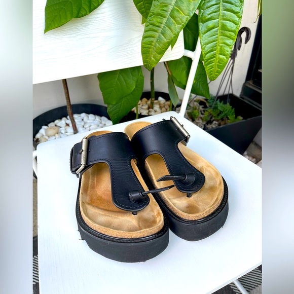 Acne Studios Platform Sandals in Black, IT40 - Picture 5 of 17